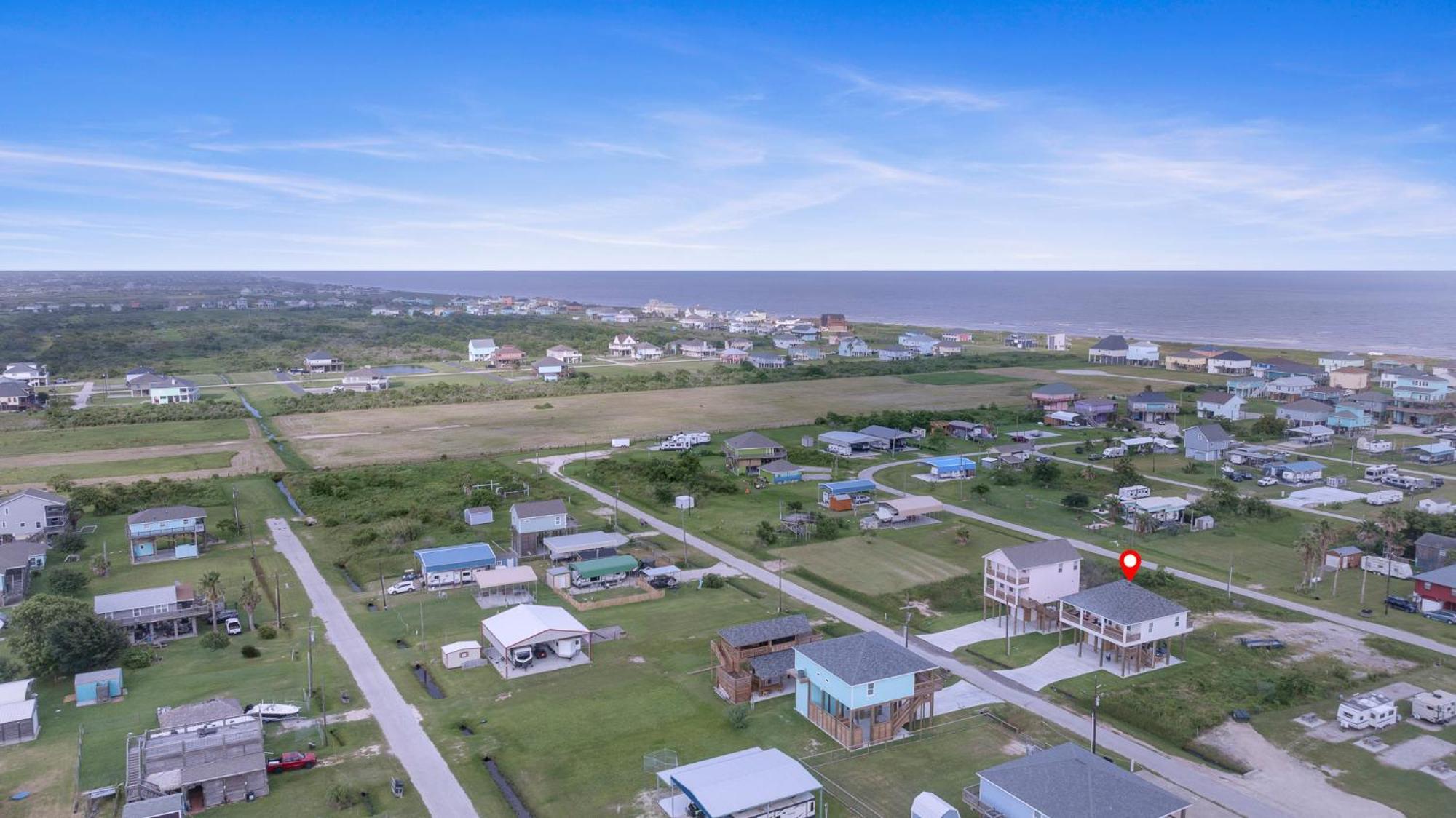 فيلا Crystal Cabana Bolivar Peninsula المظهر الخارجي الصورة