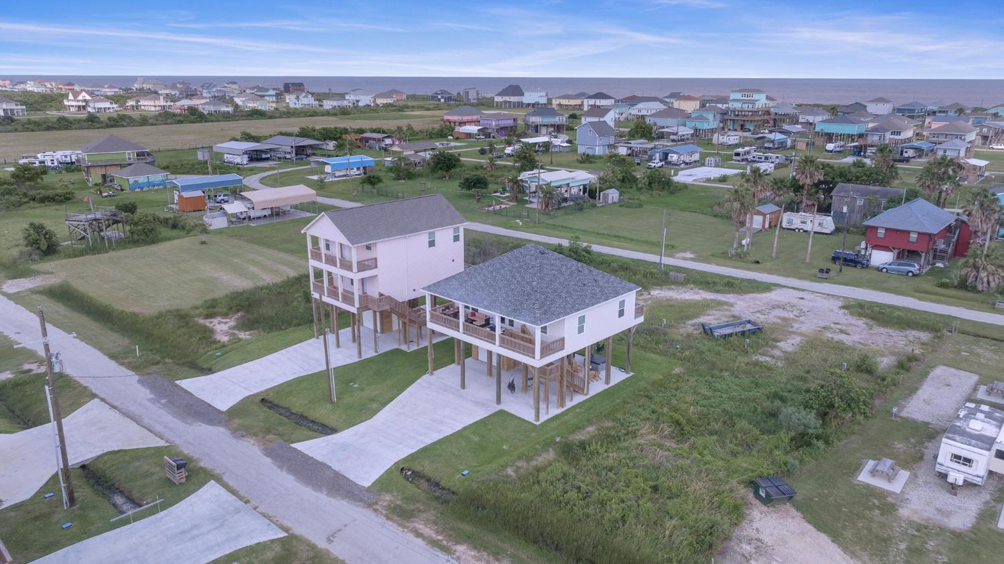 فيلا Crystal Cabana Bolivar Peninsula المظهر الخارجي الصورة