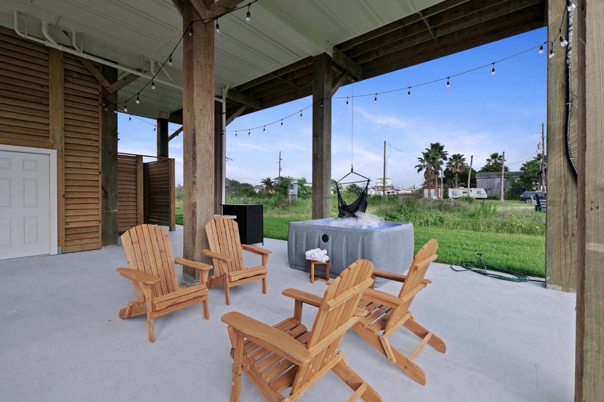 فيلا Crystal Cabana Bolivar Peninsula المظهر الخارجي الصورة