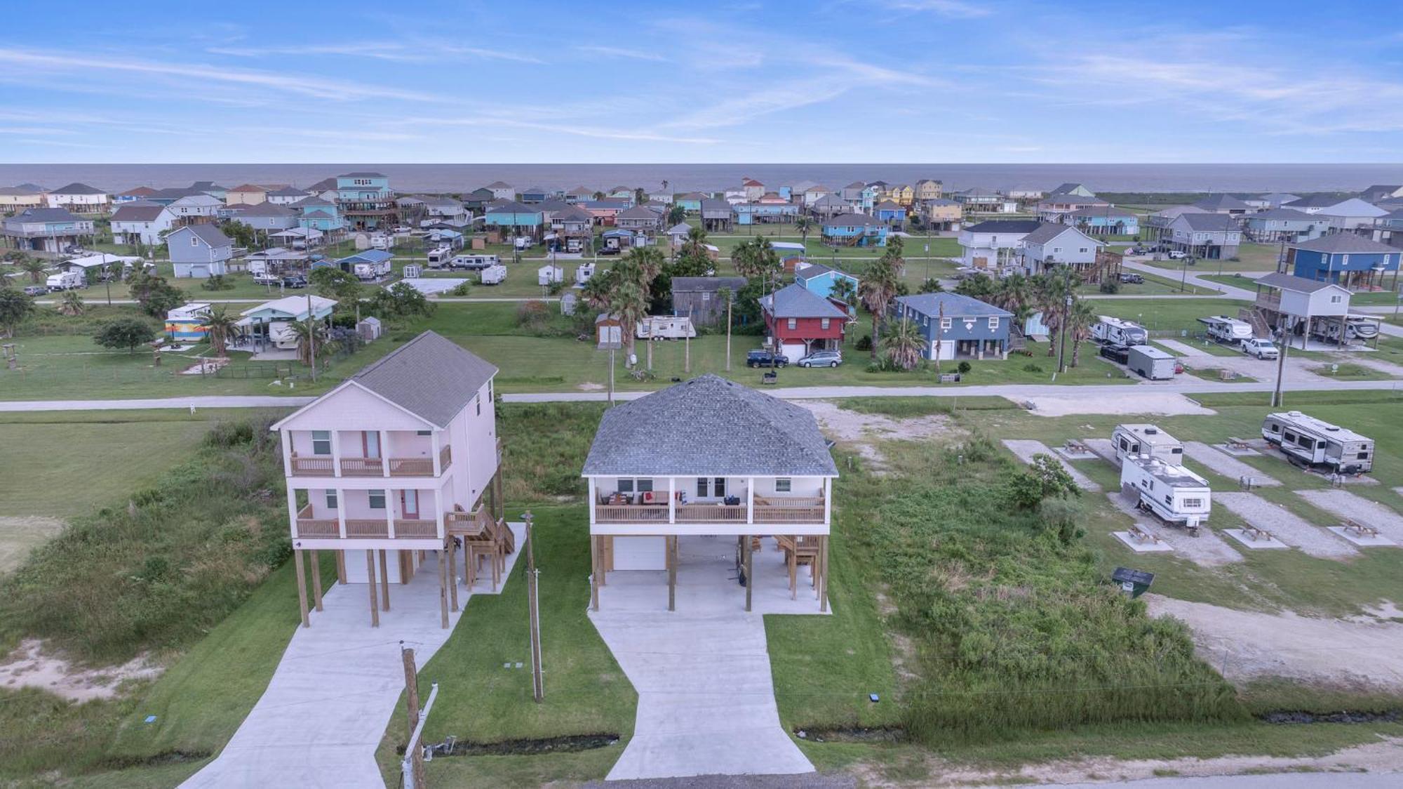 فيلا Crystal Cabana Bolivar Peninsula المظهر الخارجي الصورة