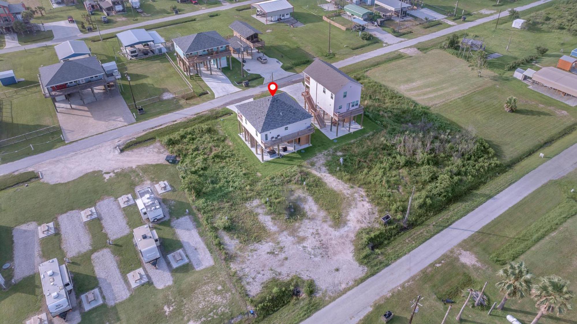 فيلا Crystal Cabana Bolivar Peninsula المظهر الخارجي الصورة